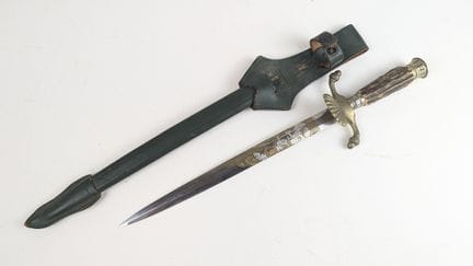 HUBECTUS, Solingen
PUGNALE DA CACCIA in acciaio co