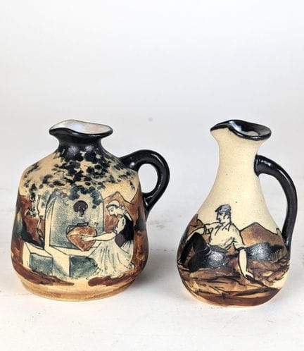 CIBOURE - Période FISCHER
DEUX PETITES VERSEUSES, 