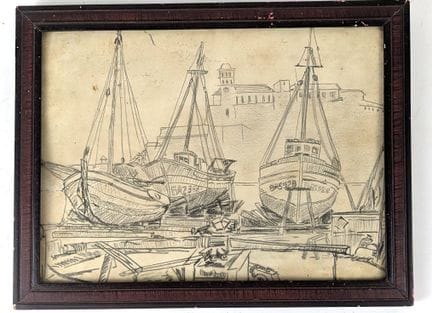 Ecole Moderne du XXe siècle
Le Port
Crayon
22 x 30