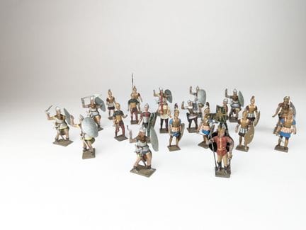 [LEAD SOLDIERS] - CBG or attributed to CBG, brown 