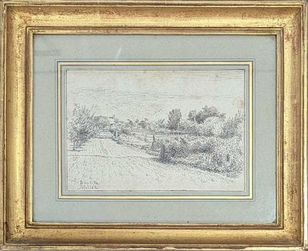 Jean-Baptiste MILLET (1831-1906)
Campagne avec fer