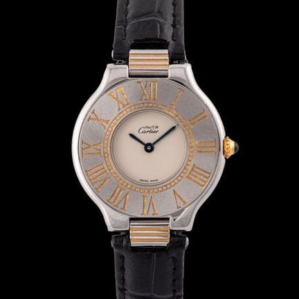 Cartier Must De 21 référence 123000P, cet exemplai