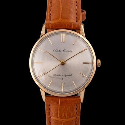 Seiko Cronos référence J14058, exemplaire de 1960.