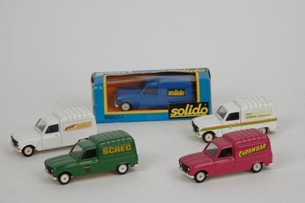 SOLIDO - FRANCIA (5)
Lotto di 5 furgoncini Renault