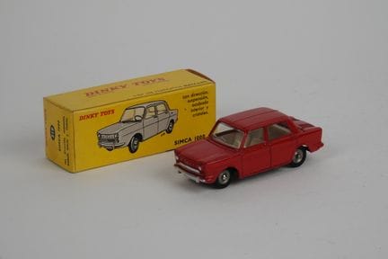 DINKY POCH - SPAGNA (1)
519 SIMCA 1000, rossa, rar