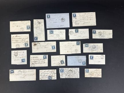 Una busta - Bagne di Brest: lotto di 20 lettere o 