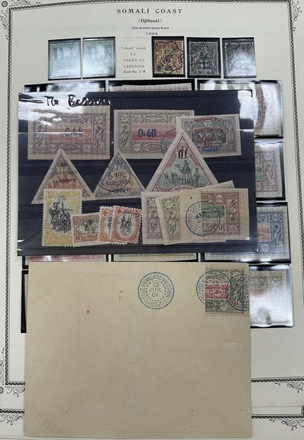 Colonie francesi - Costa dei Somali: Collezione di