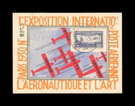 1f50. "E.I.P.A.30" ultramarino perforato su carton