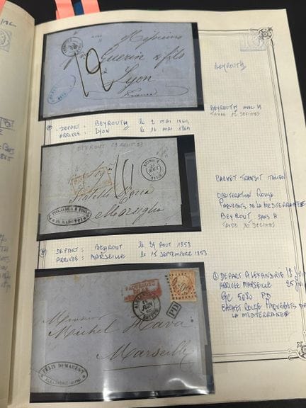 Levante: Collezione di francobolli comprendente tu