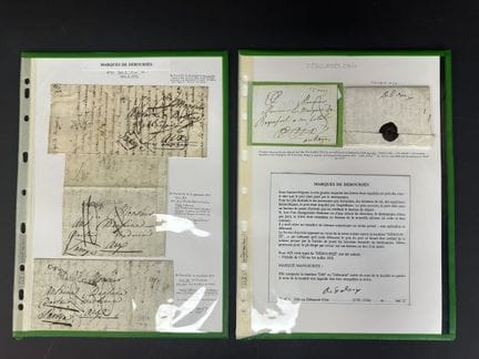 Auszahlungsbelege – Aix: Sammlung von Auszahlungsb