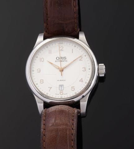 ORIS 
Classic Date

Herrenarmbanduhr aus Edelstahl