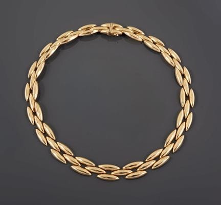 CARTIER 
Modell „Gentiane“ 
Halskette aus 18 Karat