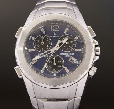 FESTINA
Chronograph, Ref. 6663
Armbanduhr aus Edel