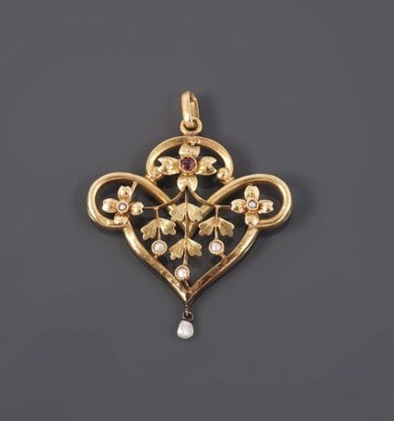 Anhänger aus 18 Karat Gelbgold (750 Tausendstel) m