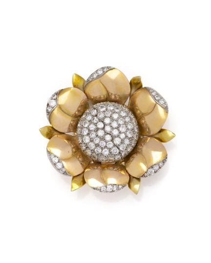 BOUCHERON Paris
Seltene und bedeutende Brosche mit