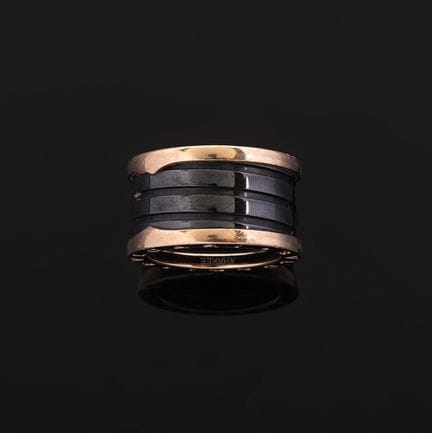 BULGARI 
Modell „B.Zero1“
Bandring aus 18 Karat Ro