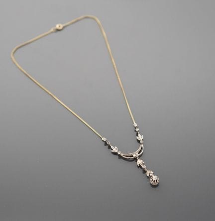 Halskette aus 18 Karat Gelbgold (750 Tausendstel) 