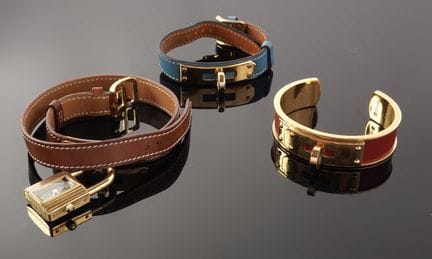 HERMES
Uhr im „KELLY“-Modell mit austauschbarem Ar
