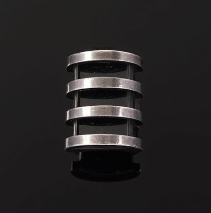 JEAN DESPRES
Modernistischer Ring aus 800er Silber