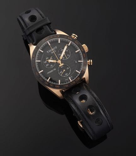 TISSOT 
PRS 516

Herren-Chronographenuhr aus gold-
