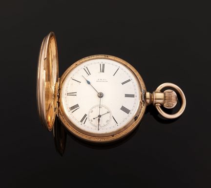A.W.W. Co. WALTHAM
Taschenuhr im Savonnette-Format