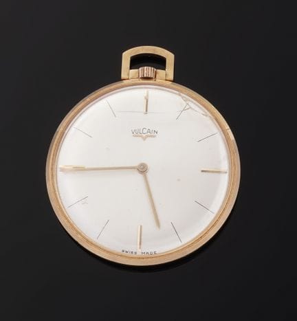 VULCAIN
Taschenuhr aus 18 Karat Gelbgold (750 Taus