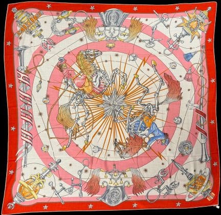 HERMÈS PARIS
Chorus Stellarum Model
Silk and cashm