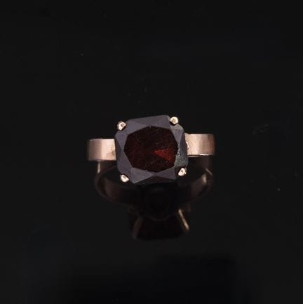 Ring aus 14-karätigem Roségold (585/1000) mit eine