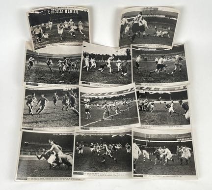 Rugby XIII / Anfänge / Huddersfield
Lot von 11 bes