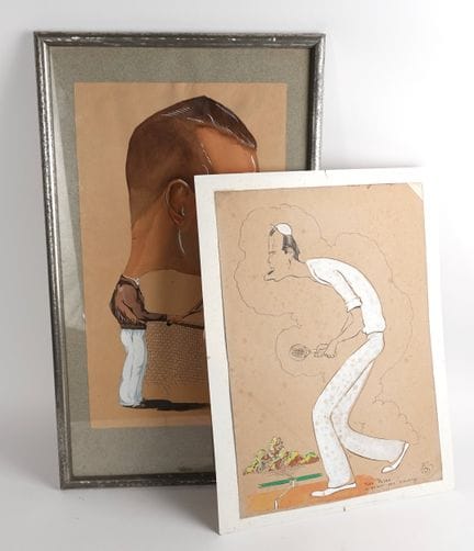 Tennis / Caricatures
2 caricatures originales de j