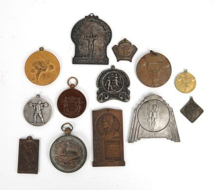 Turnen / Gewichtheben / Belgien / Flandern
Set aus