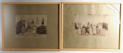 TENNIS / Préhistoire / Lawn-tennis
Lot de 2 tirage