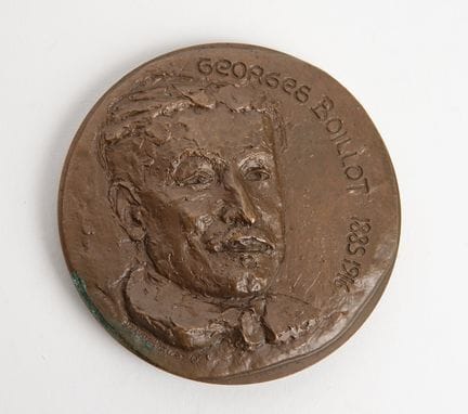 Automobile / Boillot
Commemorative bronze medal of