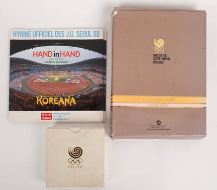 Olympic Games / Seoul 1988 / Memorabilia
Set inclu