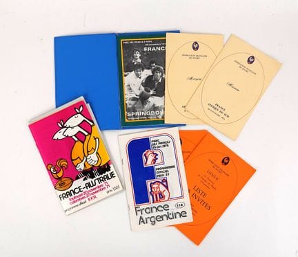 Rugby / Boks / Bies / Pumas / AAA / Colombes
Set a