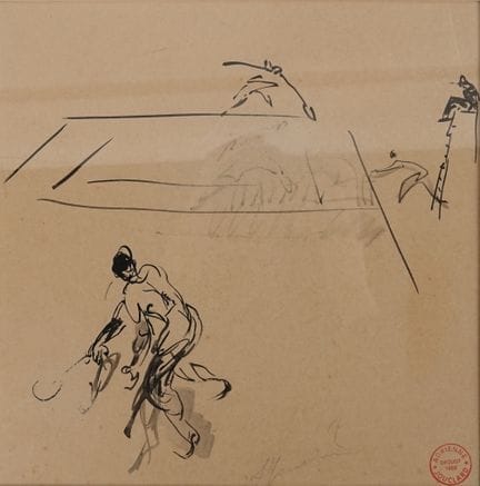 Tennis / Dessin
Adrienne JOUCLARD (1882-1972)
Matc