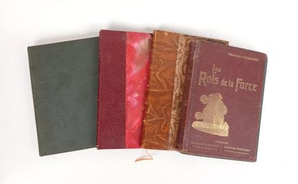 Kraft / Gewichtheben / Desbonnet
Set aus 4 Exempla