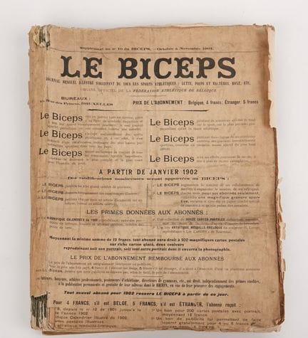 Ringen / Boxen / Zeitschrift / Belgien
Ein Satz vo
