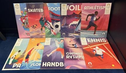 Juegos Olímpicos / París 2024
Lote de 10 carteles 