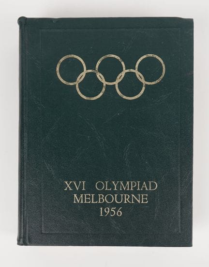 Jeux Olympiques / Melbourne 1956
RAPPORT OFFICIEL 