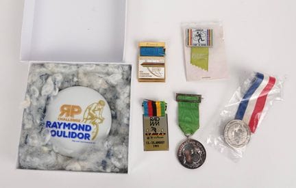 Cycling / Championships
Set of badges, medals, and