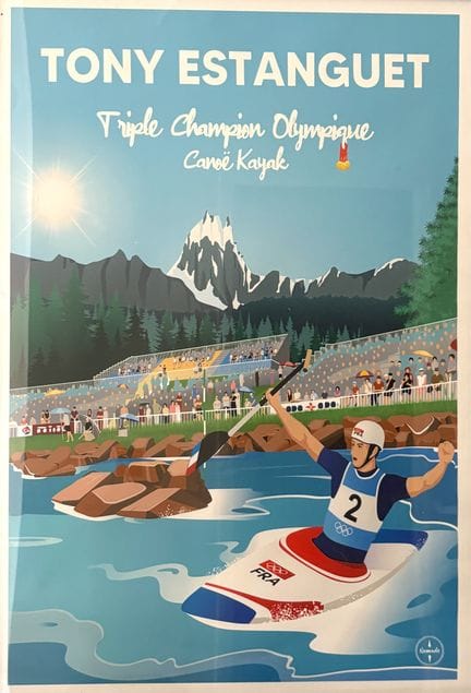 Olympic Games / Paris 2024
Poster by Tony Estangue