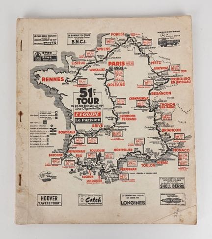 Cycling / 1964 Tour de France
Official press kit f