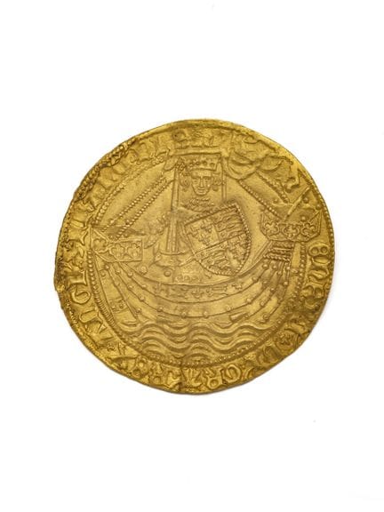 ENGLAND
HENRY VI
Gold noble
Obverse: ENRIC DI GRA 
