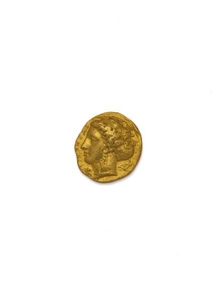 SICILY SYRACUSE
100 litrae
Obverse: ΣΥΡΑΚΟΣΙΩΝ
Hea