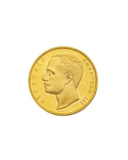 ITALY
VICTOR EMMANUEL III
100 lire
Obverse: VITTOR