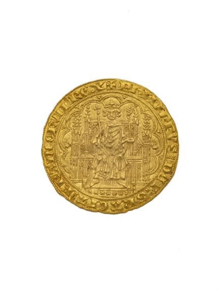 FRANCE
PHILIP VI OF VALOIS
Golden Chair
Obverse: P