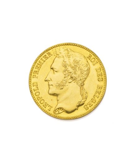 BELGIUM
LEOPOLD I
5 francs
Obverse: LEOPOLD I, KIN