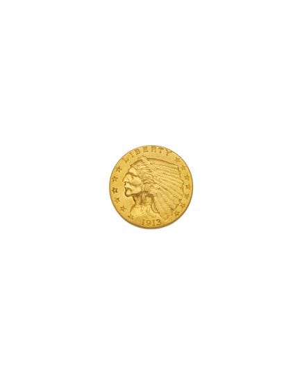 USA
2½ Dollars
Obverse: LIBERTY
BLP
Indian head fa