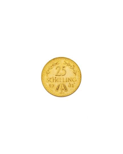 AUSTRIA
Republic
25 shillings
Obverse: REPUBLIK OS